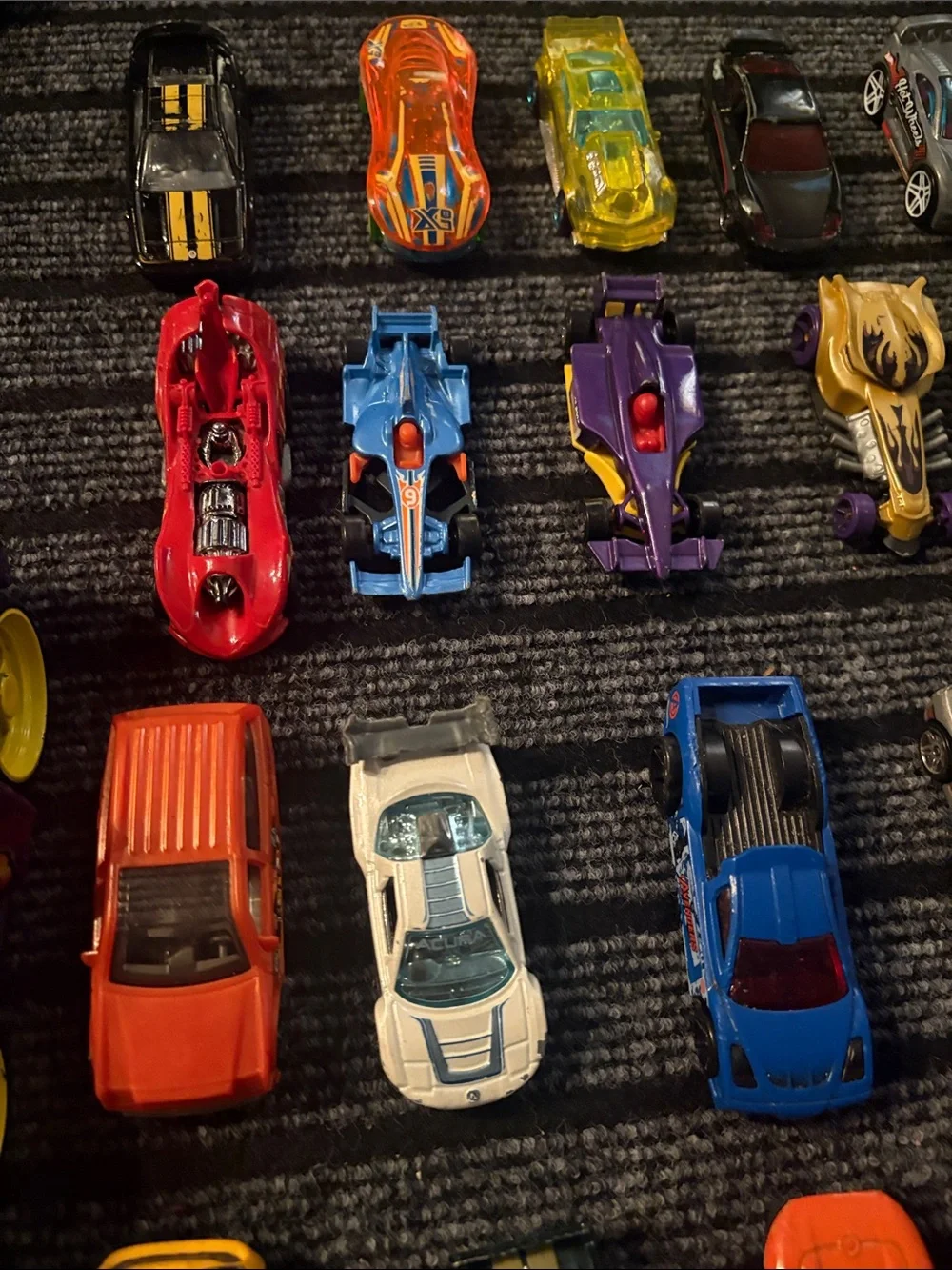 Assorted Hot Wheels/Mattel Kids Toy Car Pack - Multicolor